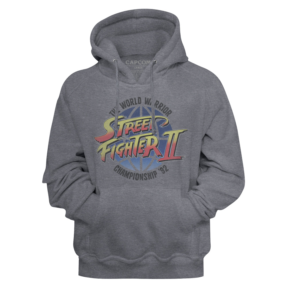 Street Fighter World Warrior Men's Sweatshirt With Hood