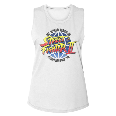 Street Fighter World Warrior Women's Tank