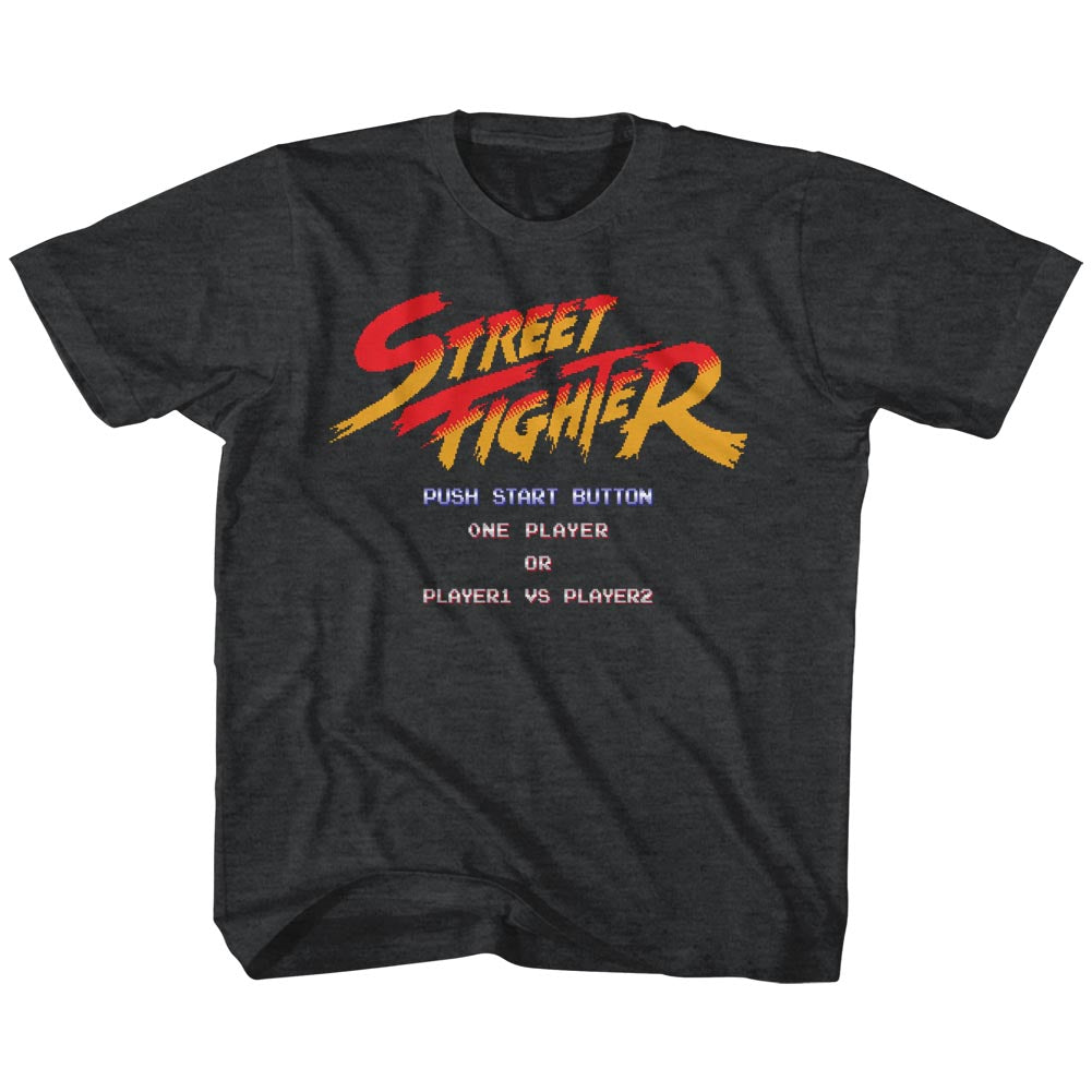 Street Fighter Start Screen Youth T-Shirt