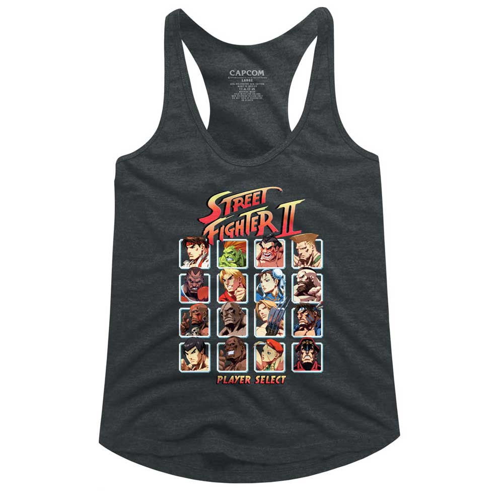 Street Fighter Super Turbo Hd Select Women's Racerback