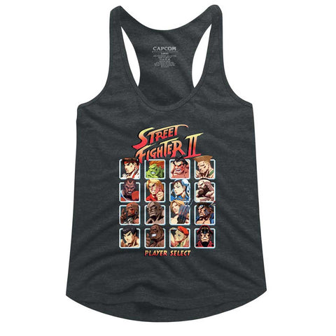 Street Fighter Super Turbo Hd Select Women's Racerback