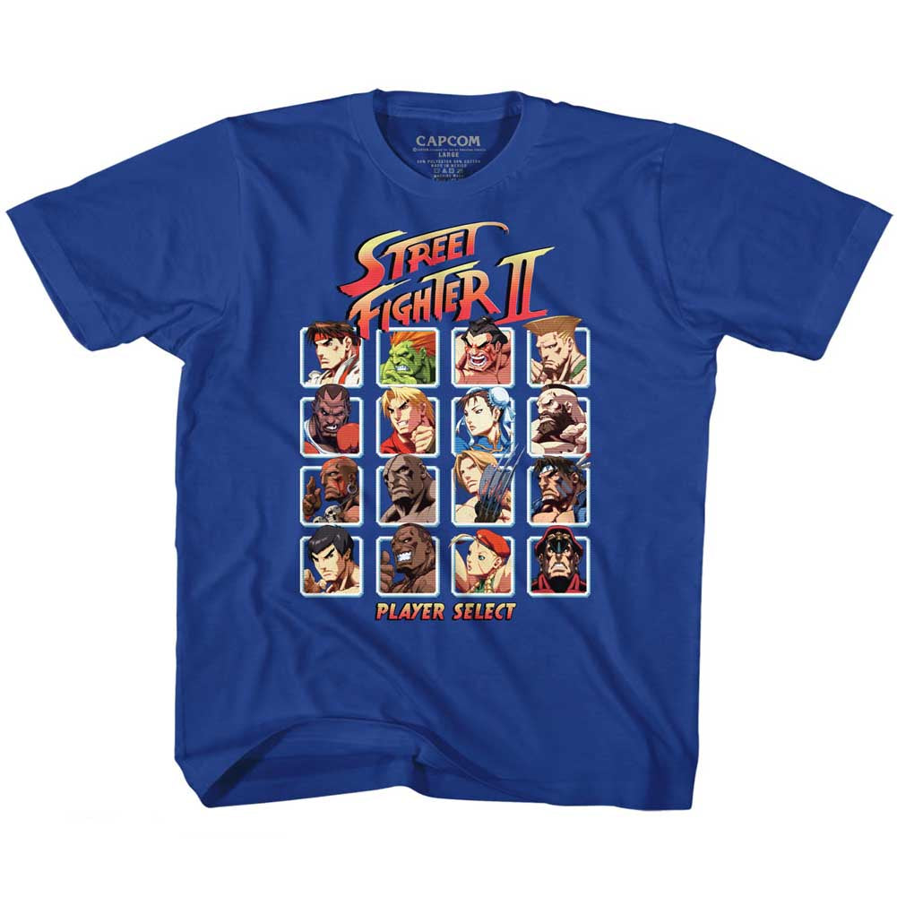 Street Fighter Super Turbo Hd Select Youth T-Shirt