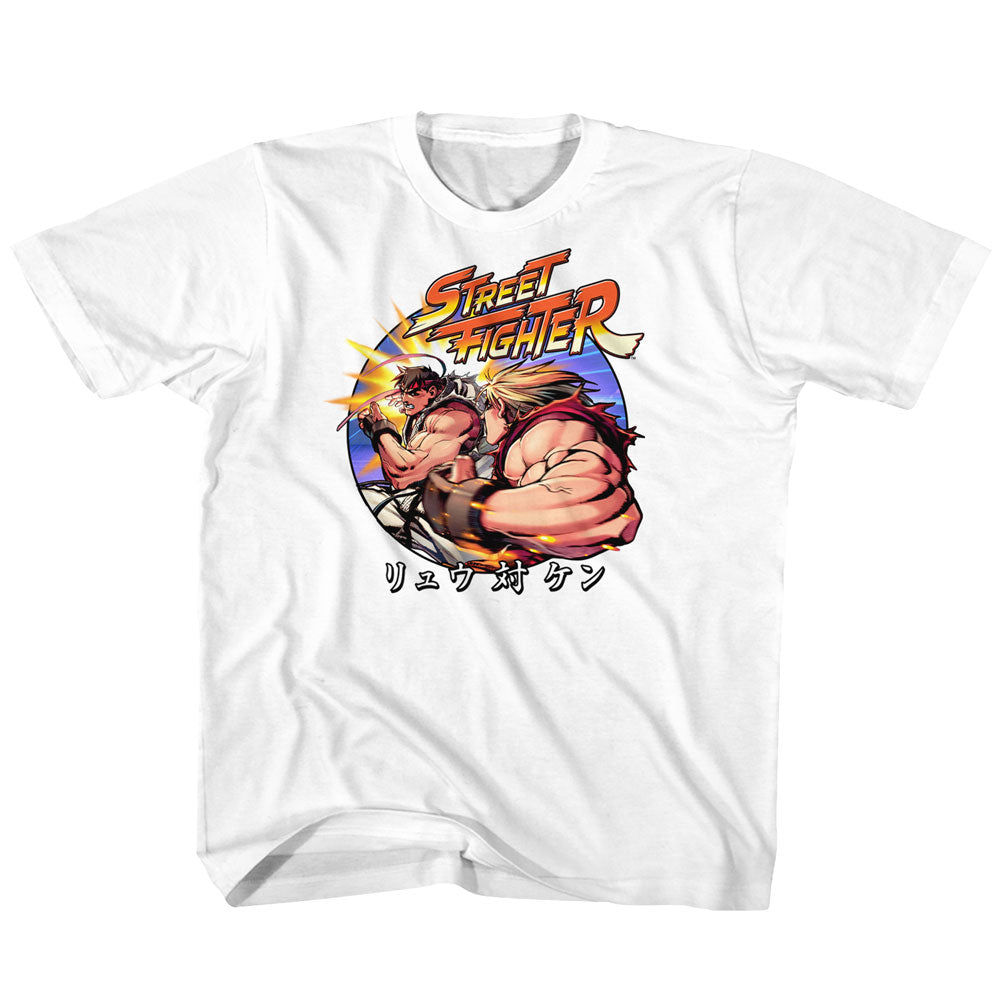 Street Fighter Ryu Vs Ken Toddler T-Shirt