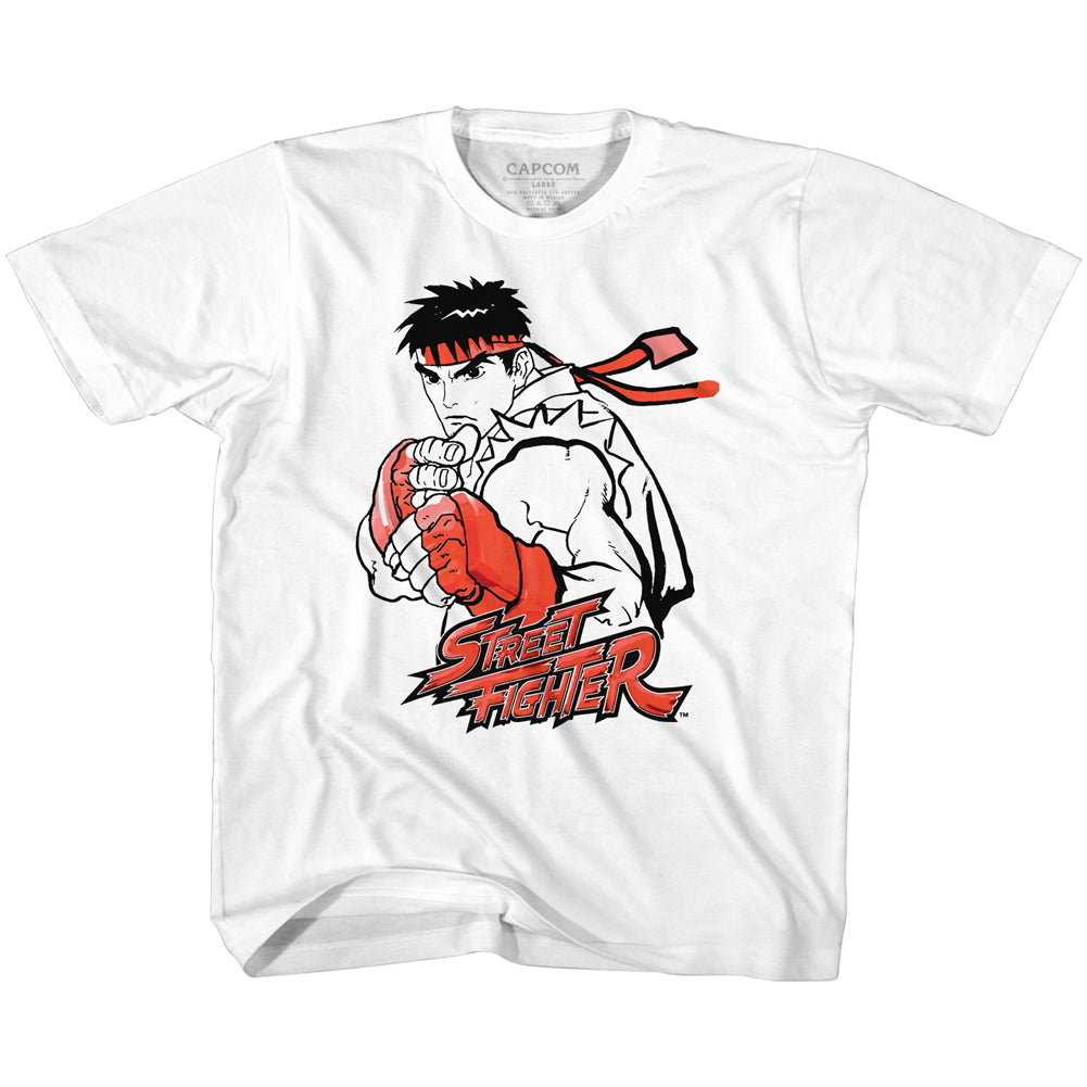 Street Fighter Ryu Red Toddler T-Shirt