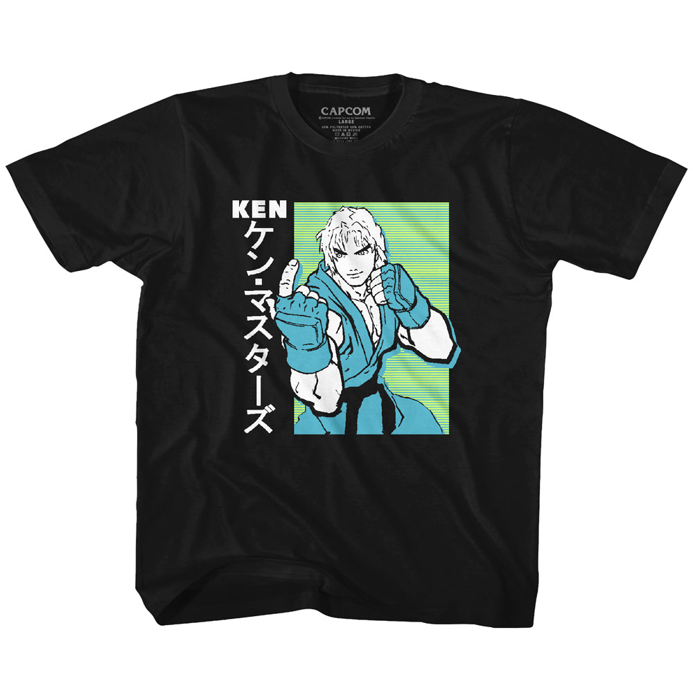 Street Fighter Ken Youth T-Shirt