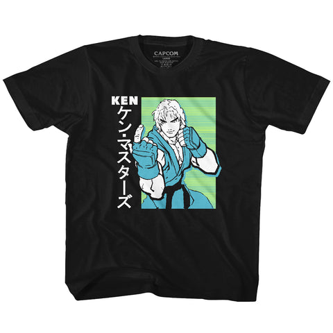 Street Fighter Ken Youth T-Shirt
