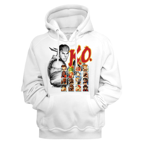 Street Fighter Ko Select Men's Sweatshirt With Hood