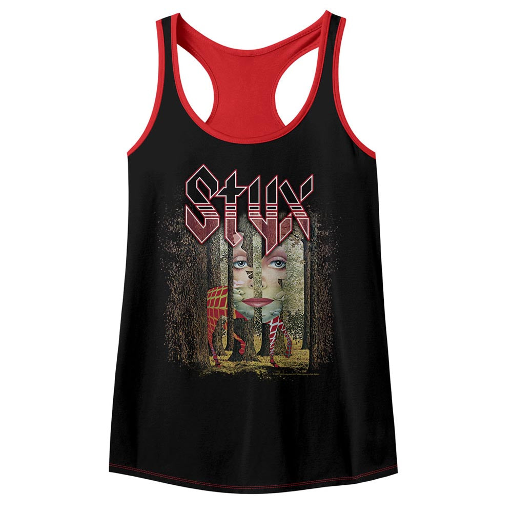 Styx The Grand Illusion Ladies Color Block Racerback