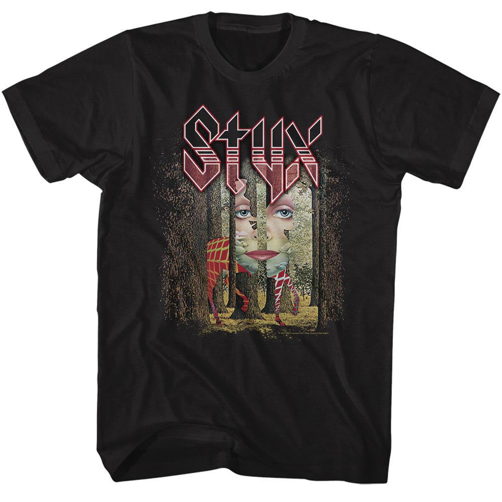 Styx The Grand Illusion Adult T-Shirt