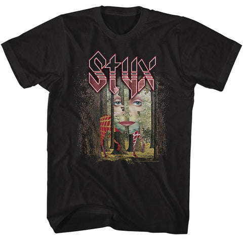Styx The Grand Illusion Adult T-Shirt