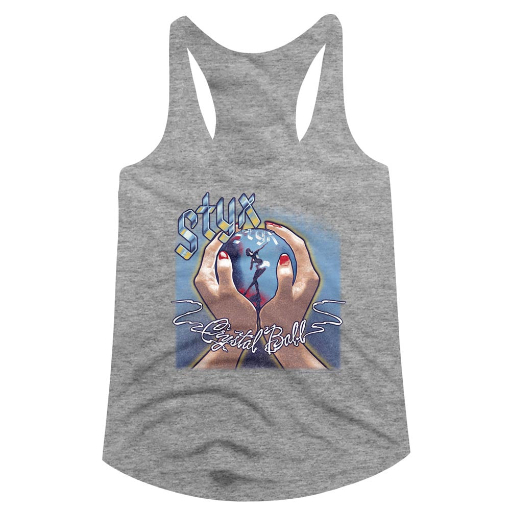 Styx Bright Ball Ladies Racerback