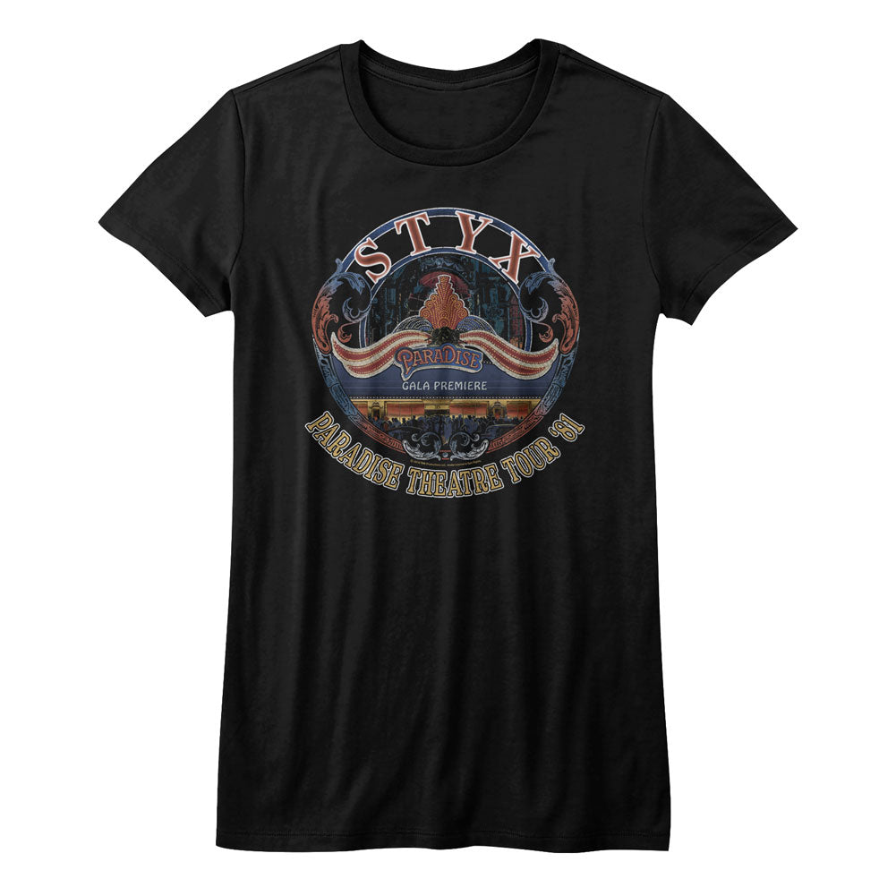 Styx Tour 81 Ladies T-Shirt