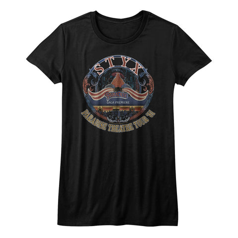 Styx Tour 81 Ladies T-Shirt