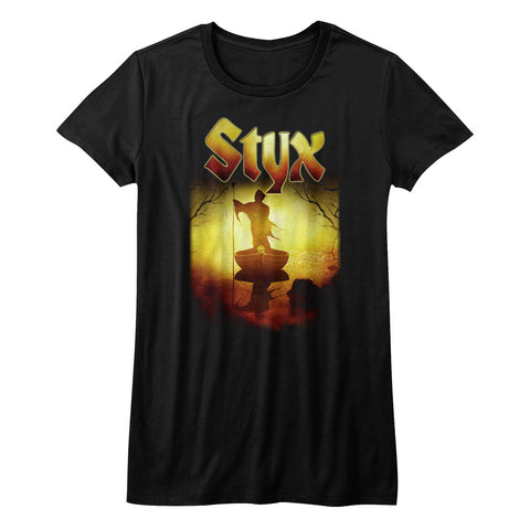 Styx Creepy Ferry Ladies T-Shirt