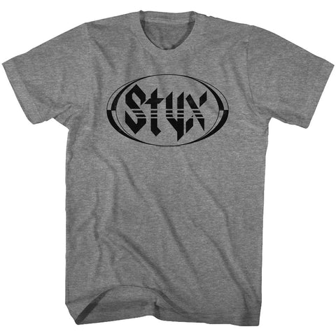 Styx Oval Logo Adult T-Shirt