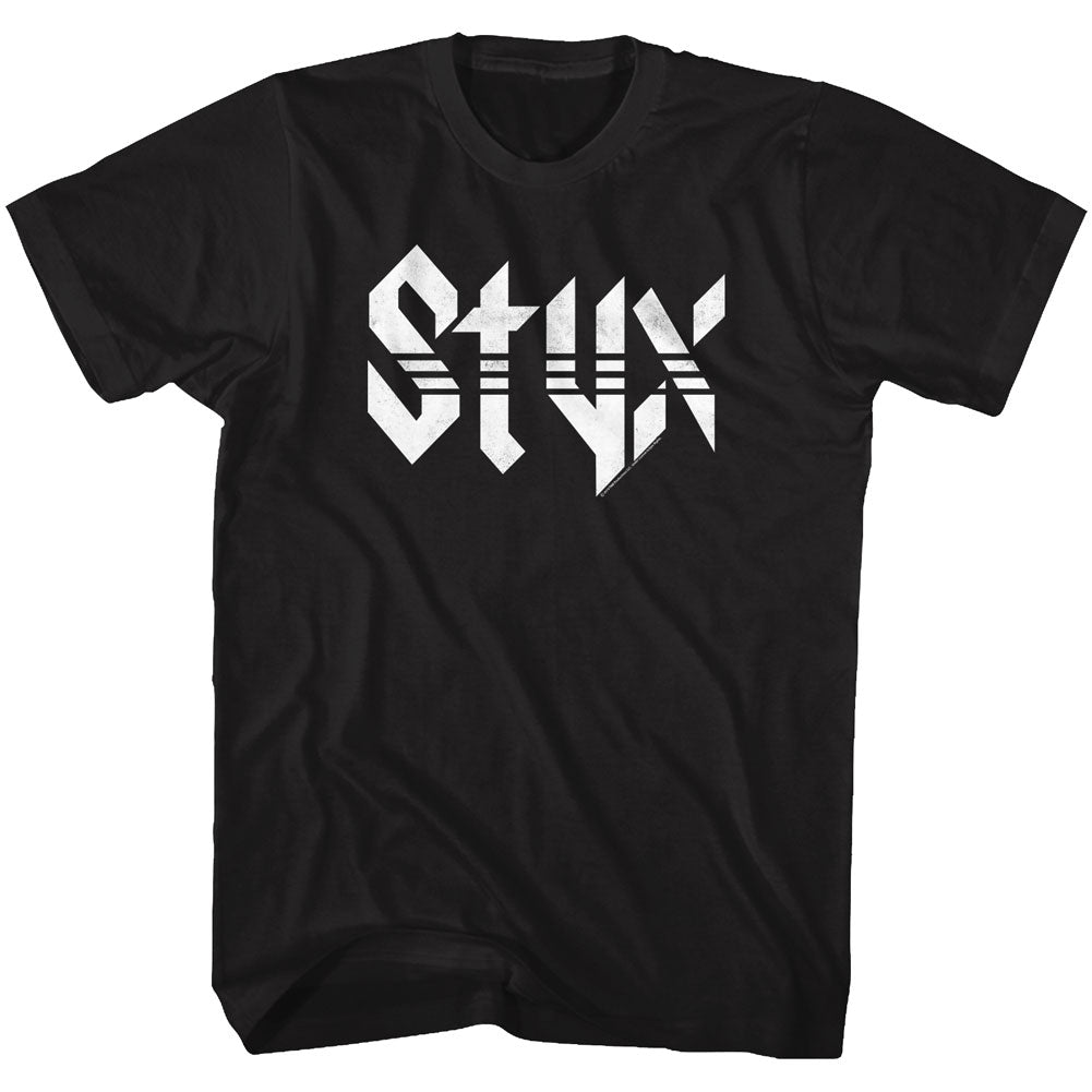 Styx White Logo Adult T-Shirt