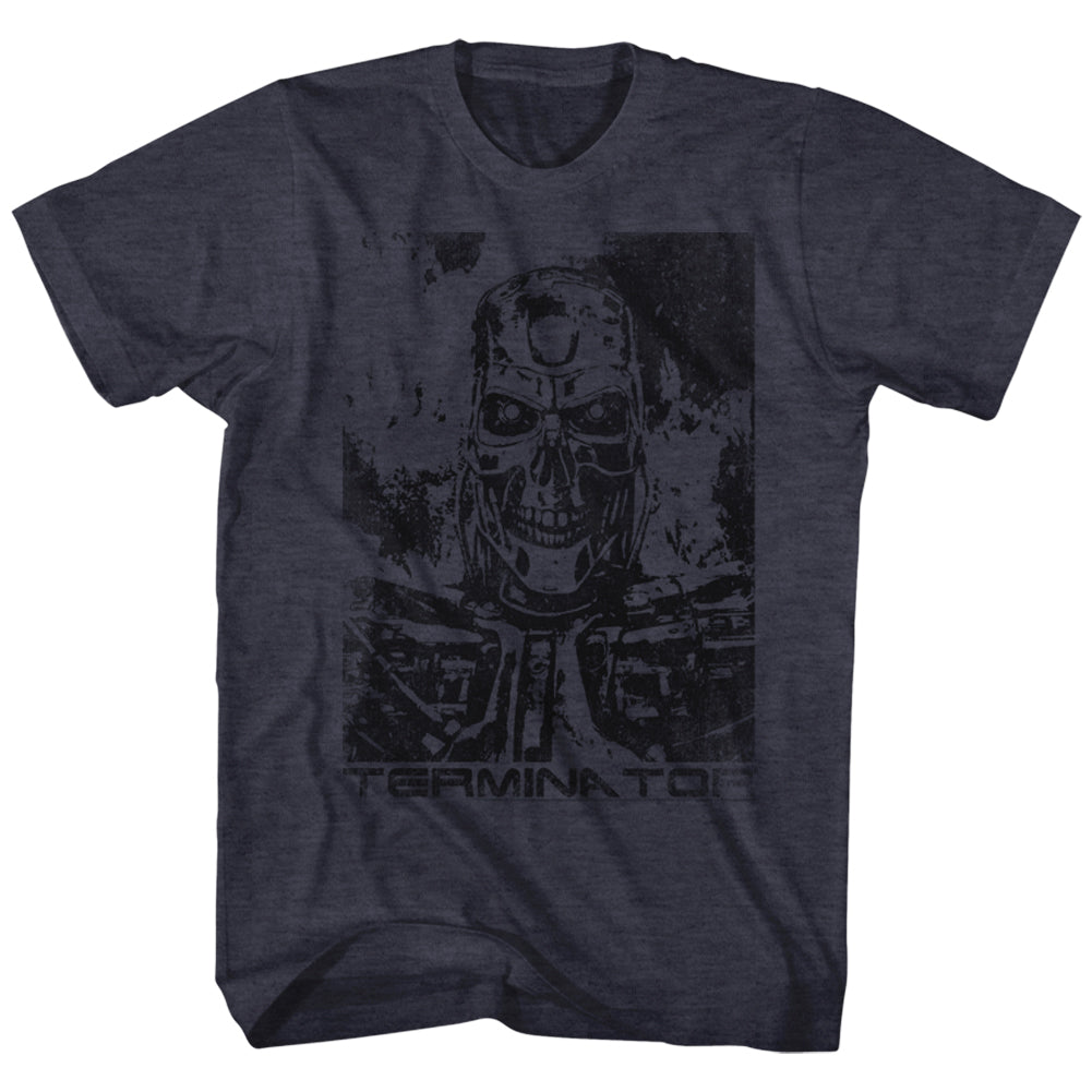 Terminator Black And Blue Men's T-Shirt
