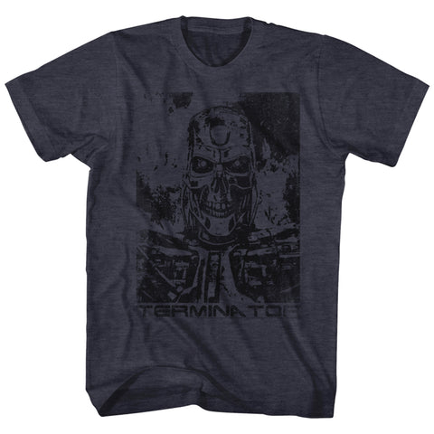 Terminator Black And Blue Men's T-Shirt