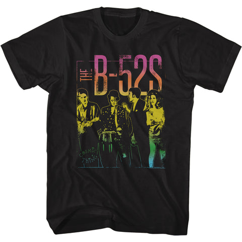 The B52S Band Photo Gradient Men's T-Shirt