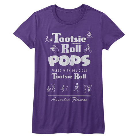 Tootsie Roll Vintagetootsie Juniors T-Shirt
