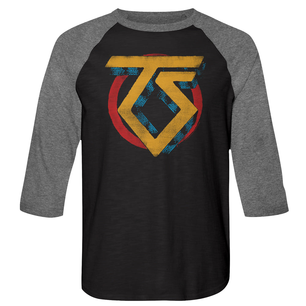Twisted Sister Vintage Ts Logo Adult Raglan