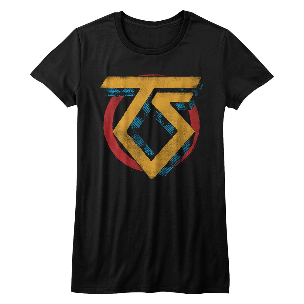 Twisted Sister Vintage Ts Logo Ladies T-Shirt