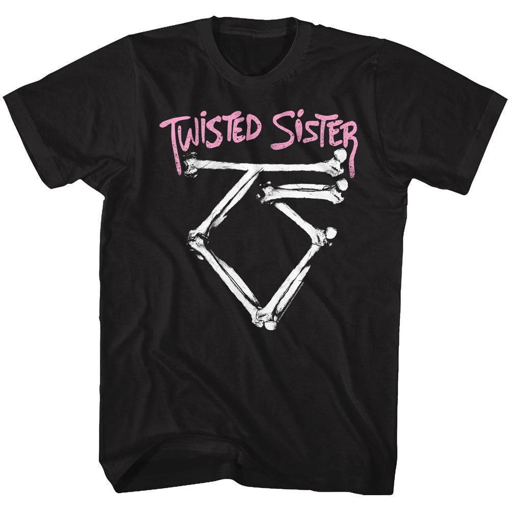 Twisted Sister Bone Logo Adult T-Shirt