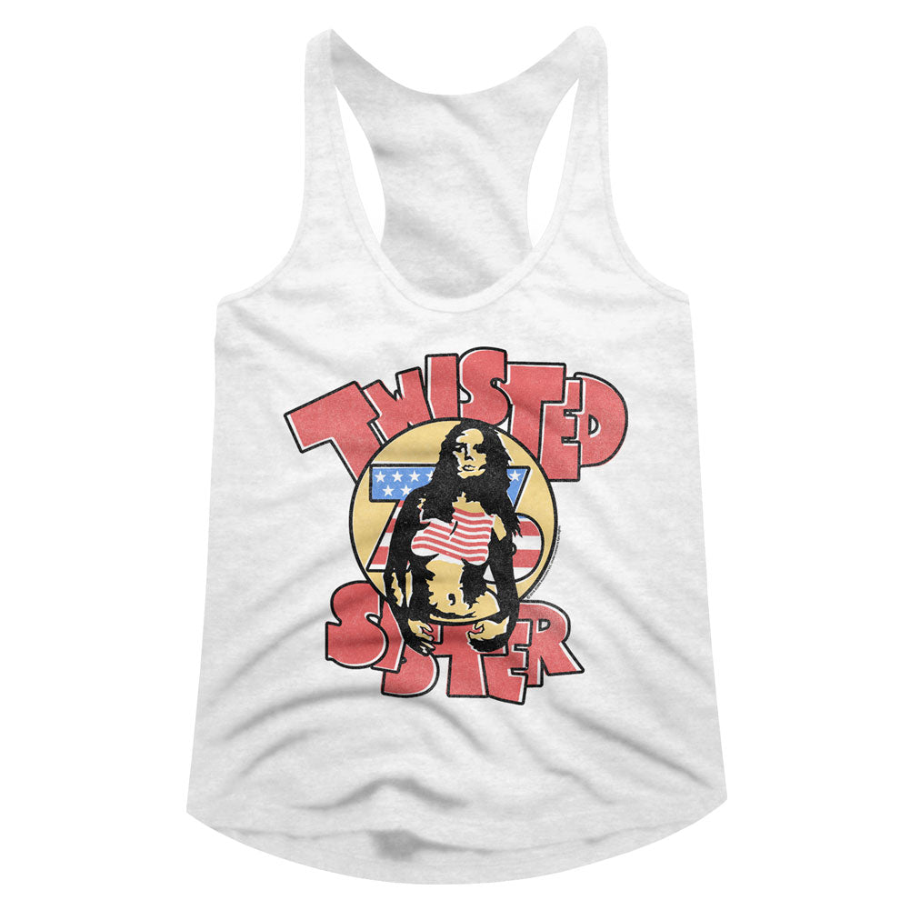 Twisted Sister Twisted '76 Ladies Racerback