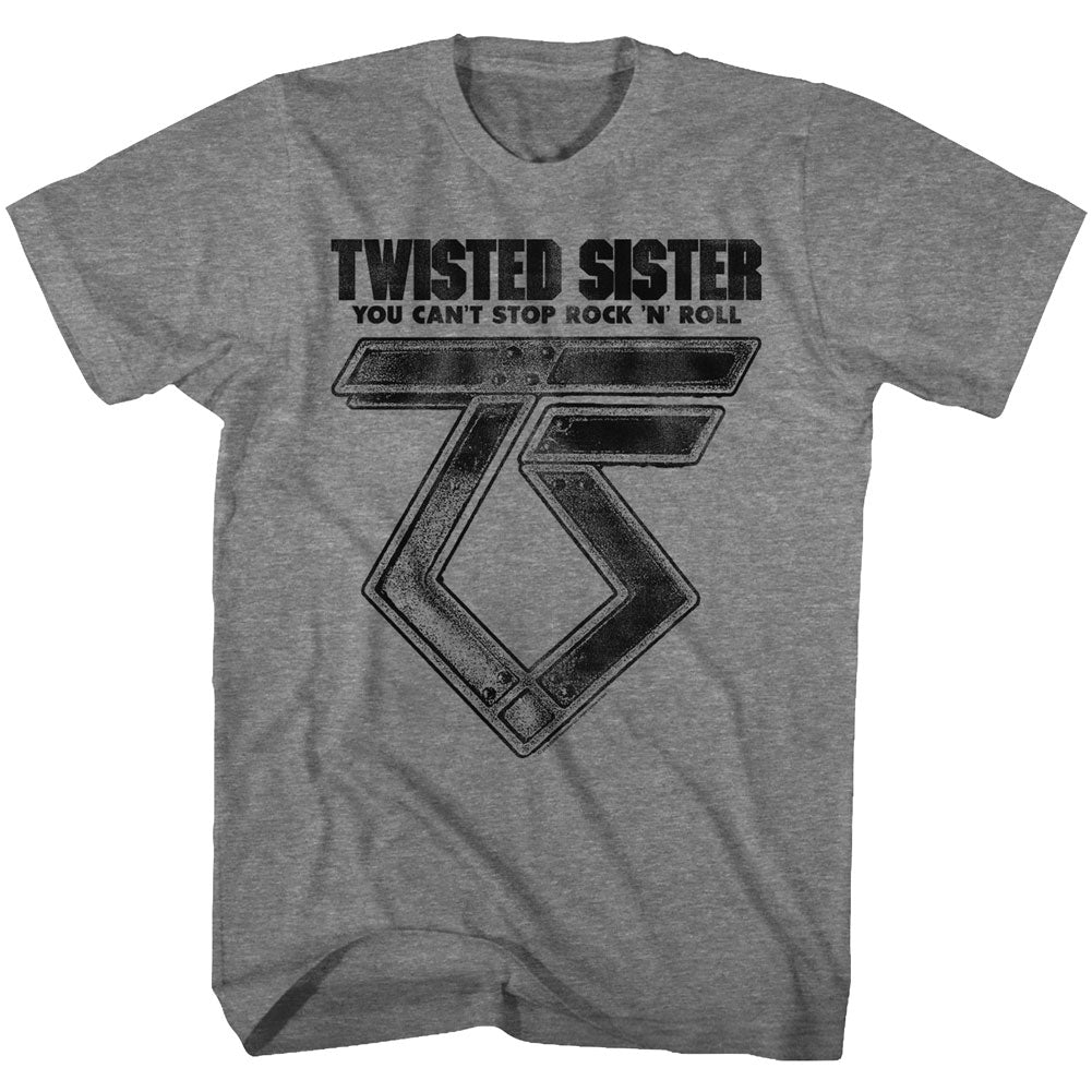 Twisted Sister Can'T Stop Rock'N'Roll Adult T-Shirt
