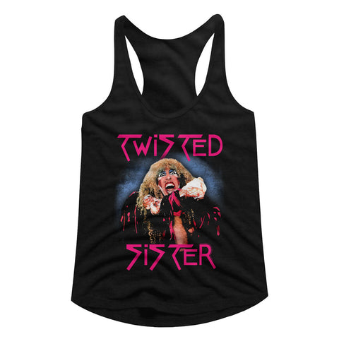 Twisted Sister Twisted Dee Ladies Racerback