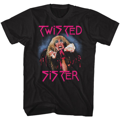 Twisted Sister Twisted Dee Adult T-Shirt
