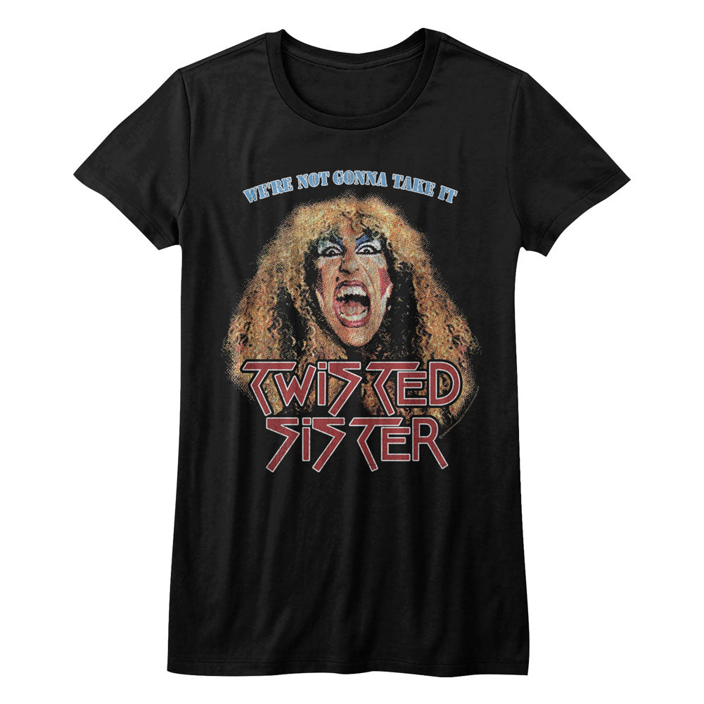 Twisted Sister Not Gonna Take It Ladies T-Shirt