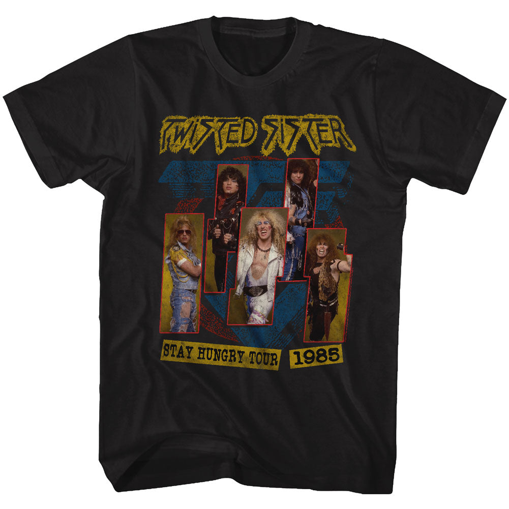 Twisted Sister Stay Hungry Tour Adult T-Shirt