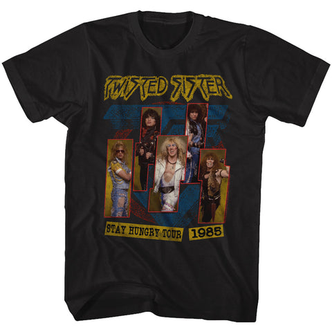 Twisted Sister Stay Hungry Tour Adult T-Shirt