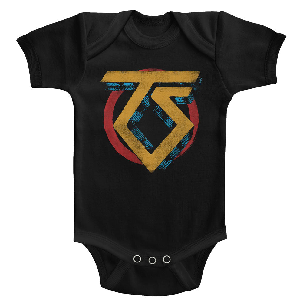 Twisted Sister Vintage Ts Logo Infant Bodysuit
