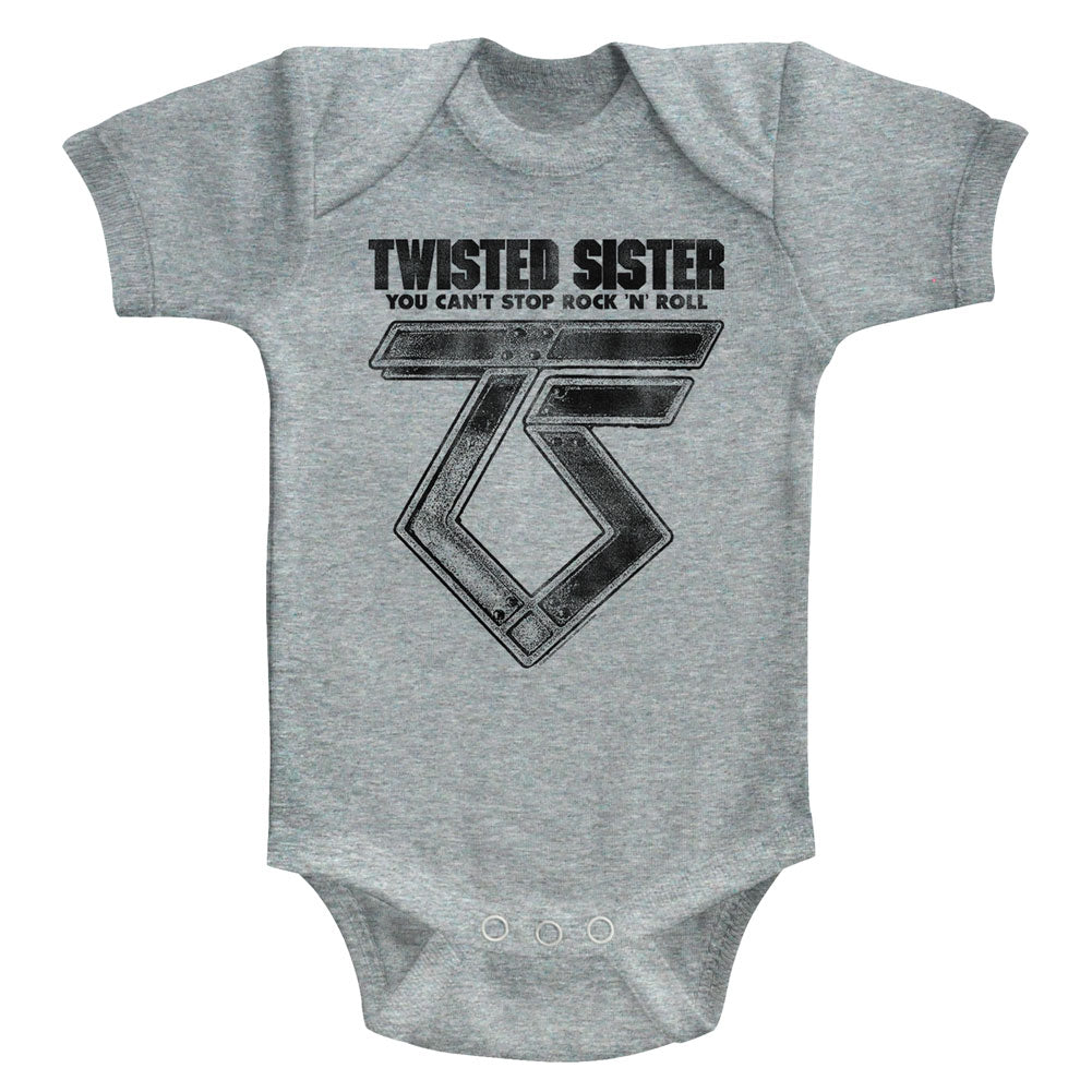 Twisted Sister Can't Stop Rock'N'Roll Infant Bodysuit