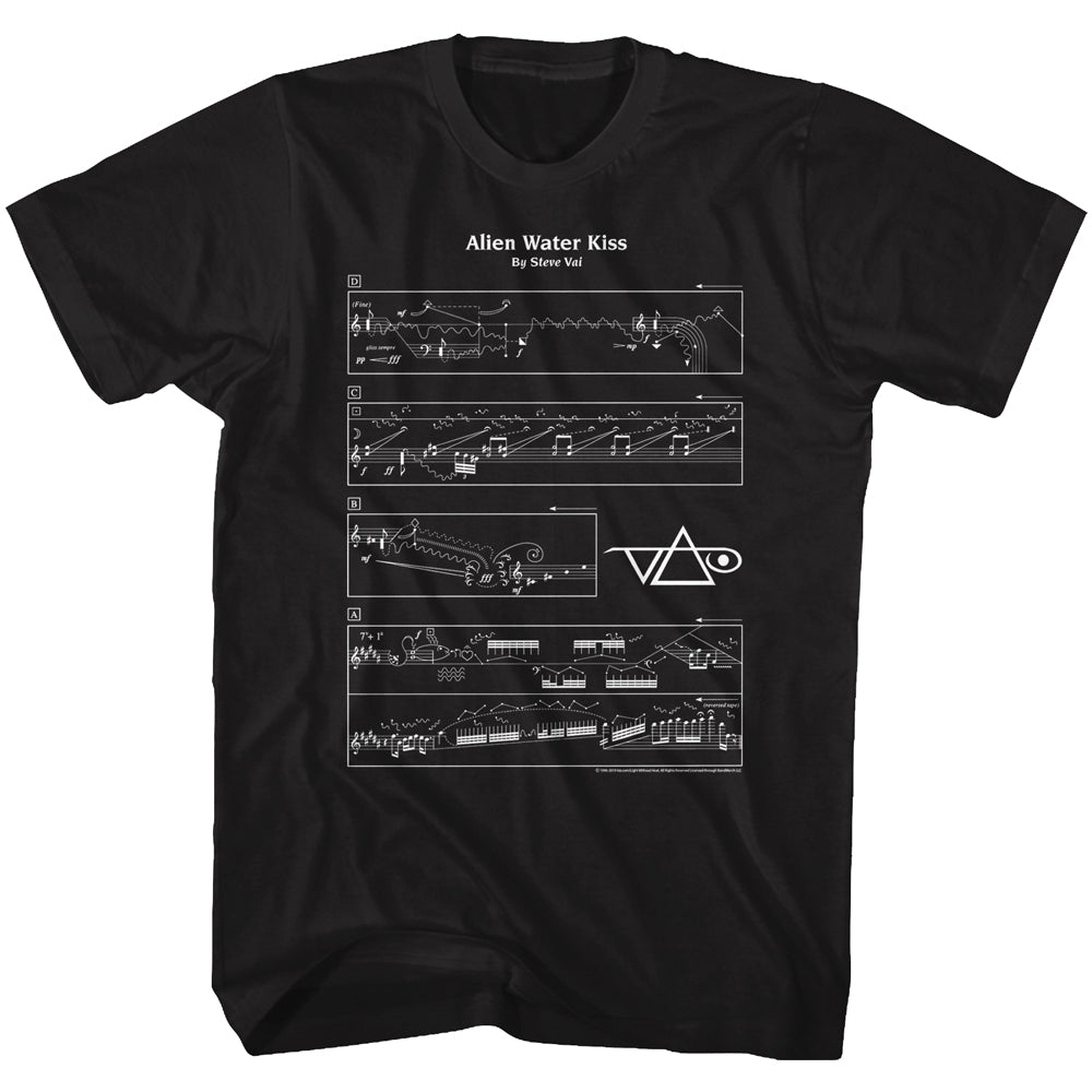 Steve Vai Alien Waterkiss Adult T-Shirt