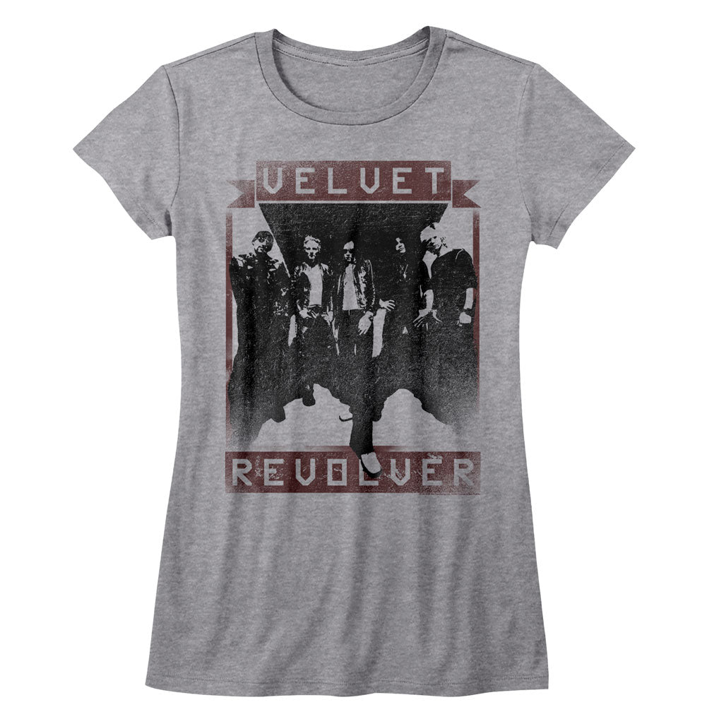 Velvet Revolver Velvet R Ladies T-Shirt