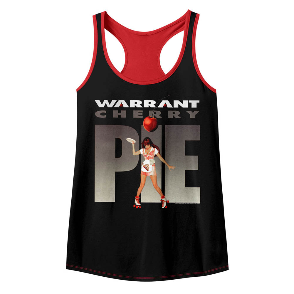 Warrant Cherry Pie Ladies Color Block Racerback