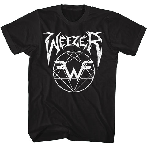 Weezer Metal Weezer Logo Men's T-Shirt