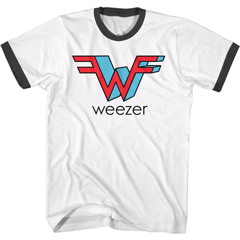 Weezer 3D W Men's Ringer T-Shirt