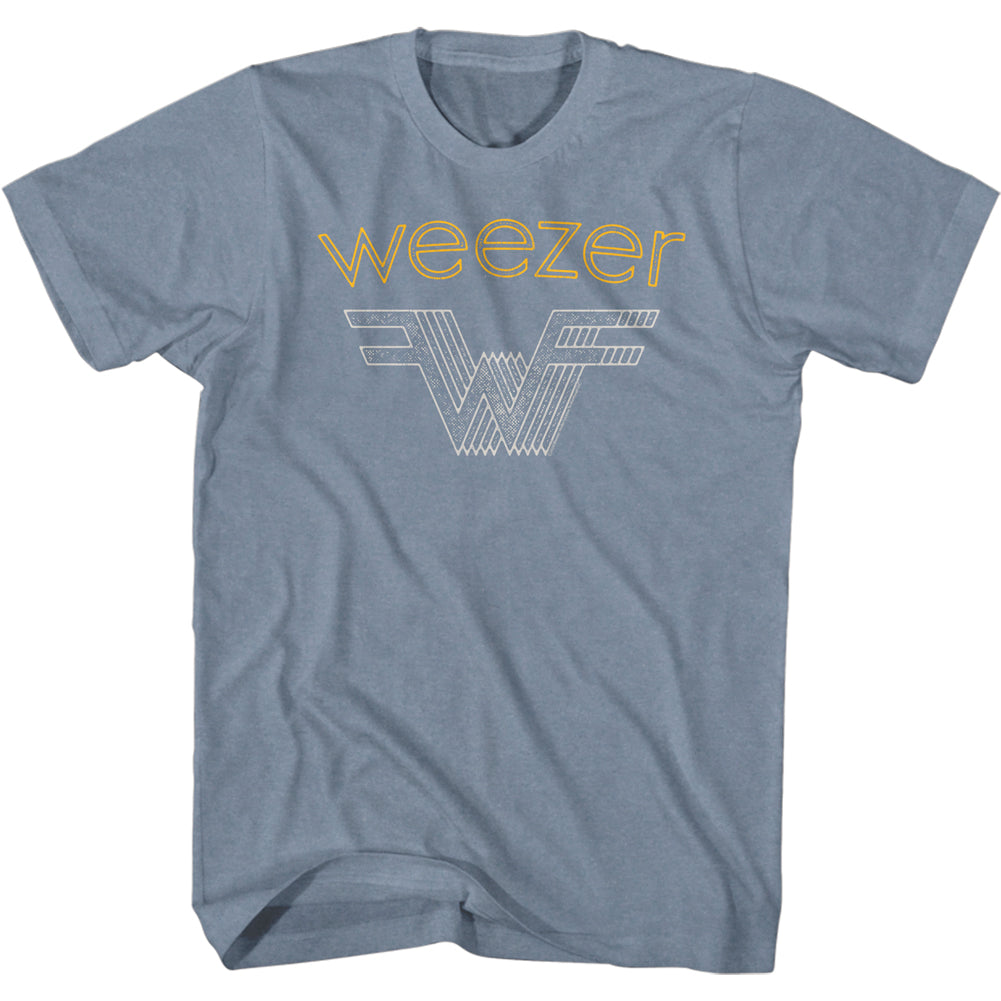 Weezer Stacked Weezer Men's T-Shirt