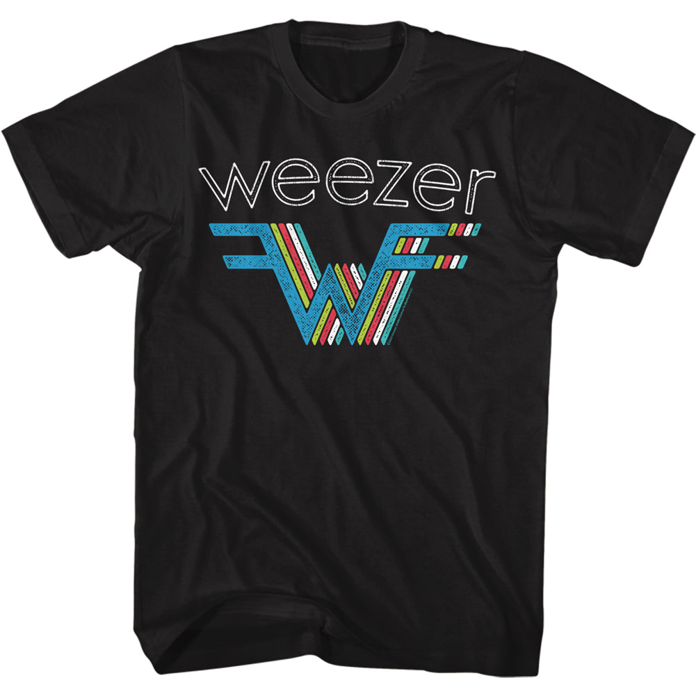 Weezer W Multi Color Men's T-Shirt