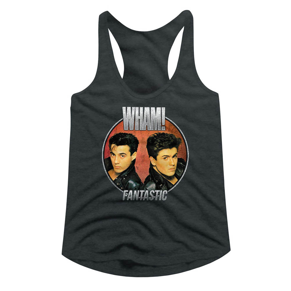 Wham Fantastic Circle Ladies Racerback