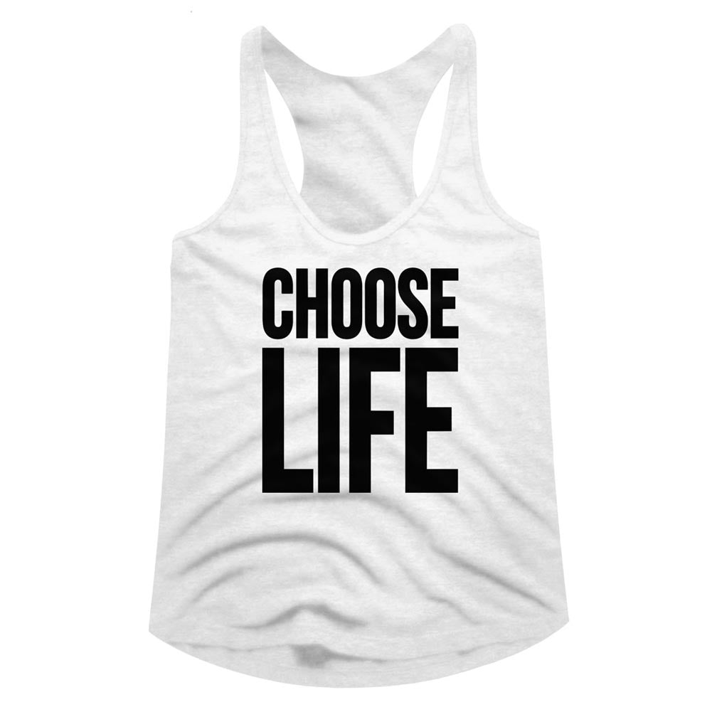 Wham Choose Life Ladies Racerback