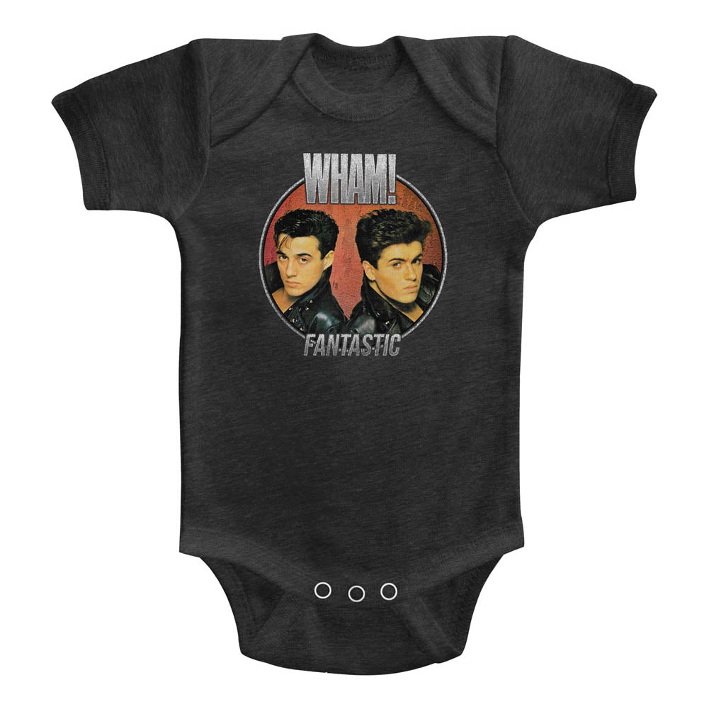 Wham Fantastic Circle Infant Heather Bodysuit