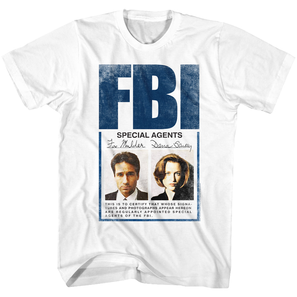 Xfiles Special Agents Men's T-Shirt