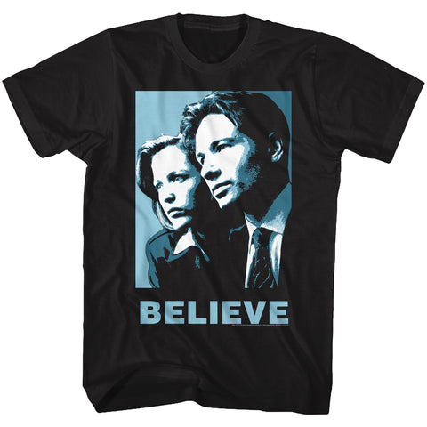 Xfiles Blue Believe Men's T-Shirt