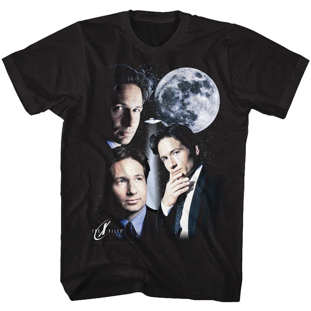Xfiles 3 Mulder Moon Men's T-Shirt
