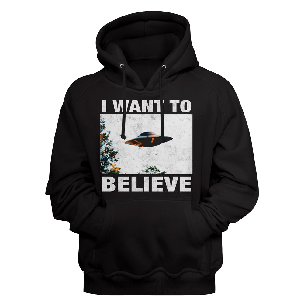 Xfiles Believe Men's Sweatshirt With Hood